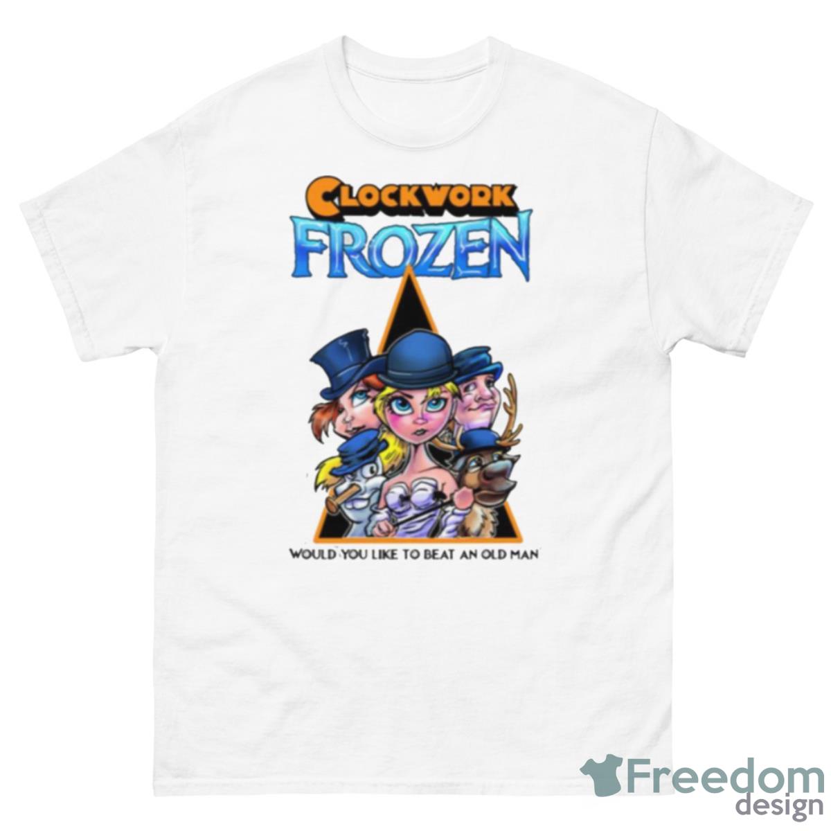 Clockwork Frozen Shirt - 500 Men’s Classic Tee Gildan