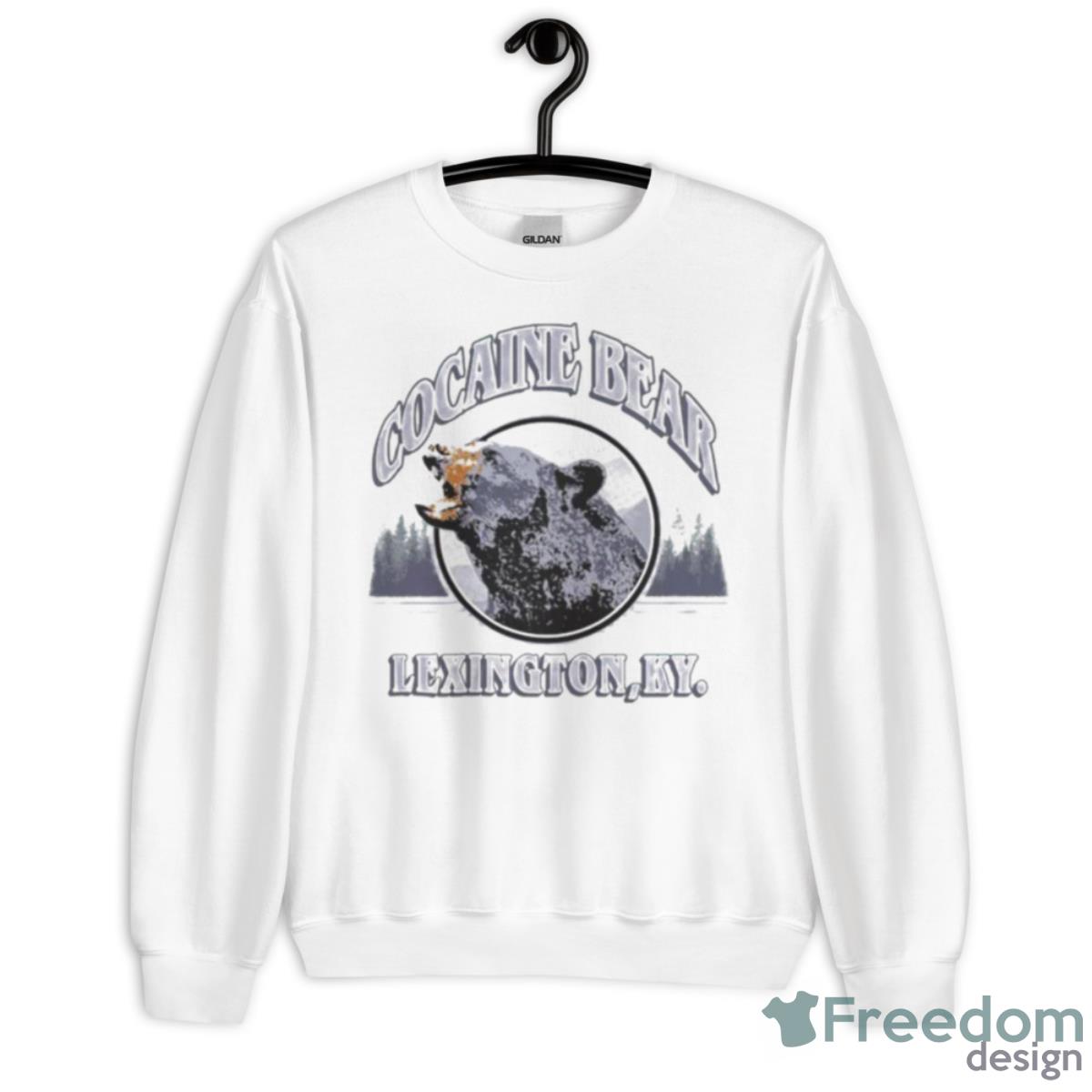 Cocaine Bear Lexington Kentucky Shirt - Unisex Heavy Blend Crewneck Sweatshirt