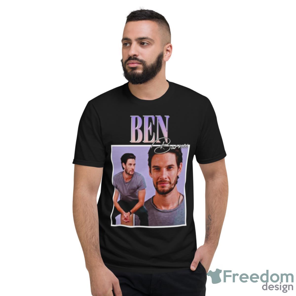 Collage Design Ben Barnes 90s Shirt - Short Sleeve T-Shirt