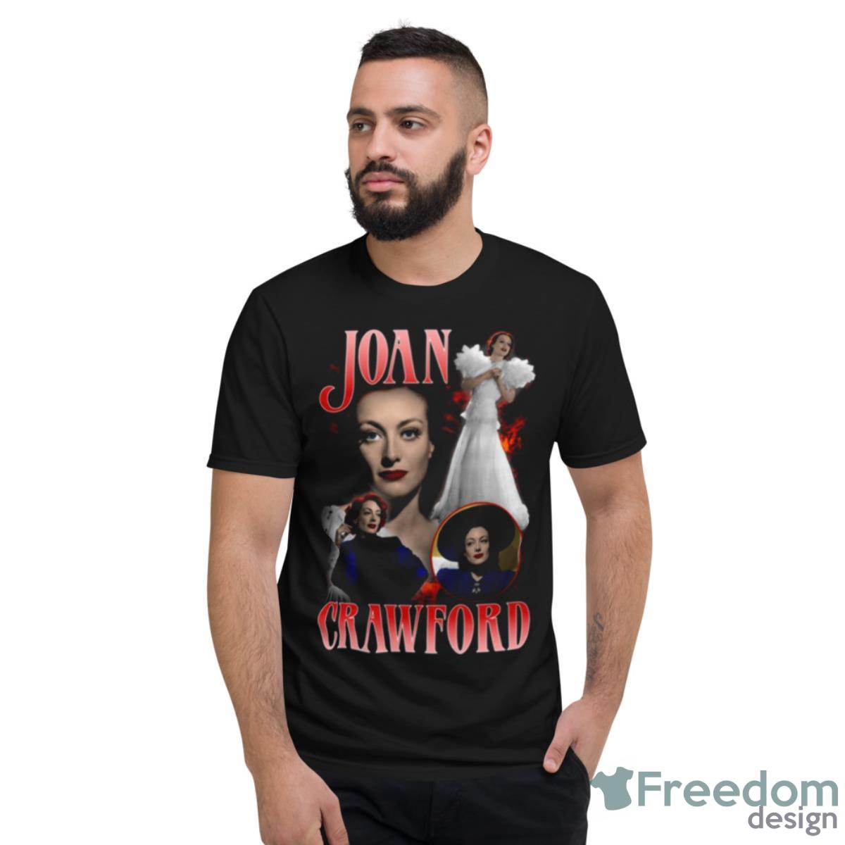 Collage Design Joan Crawford Actress Shirt - Short Sleeve T-Shirt