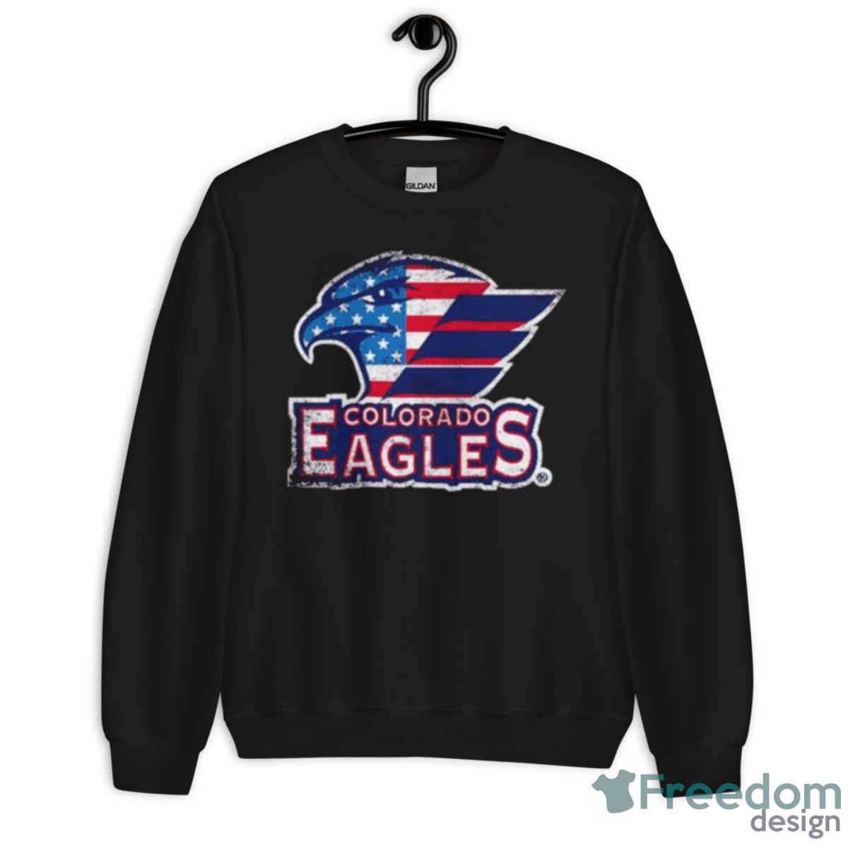 Colorado Eagles Patriotic Shirt - Unisex Crewneck Sweatshirt