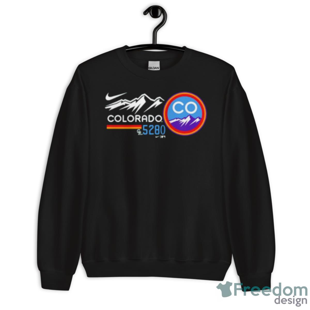 Colorado Rockies Nike City Connect Graphic Shirt - Unisex Crewneck Sweatshirt