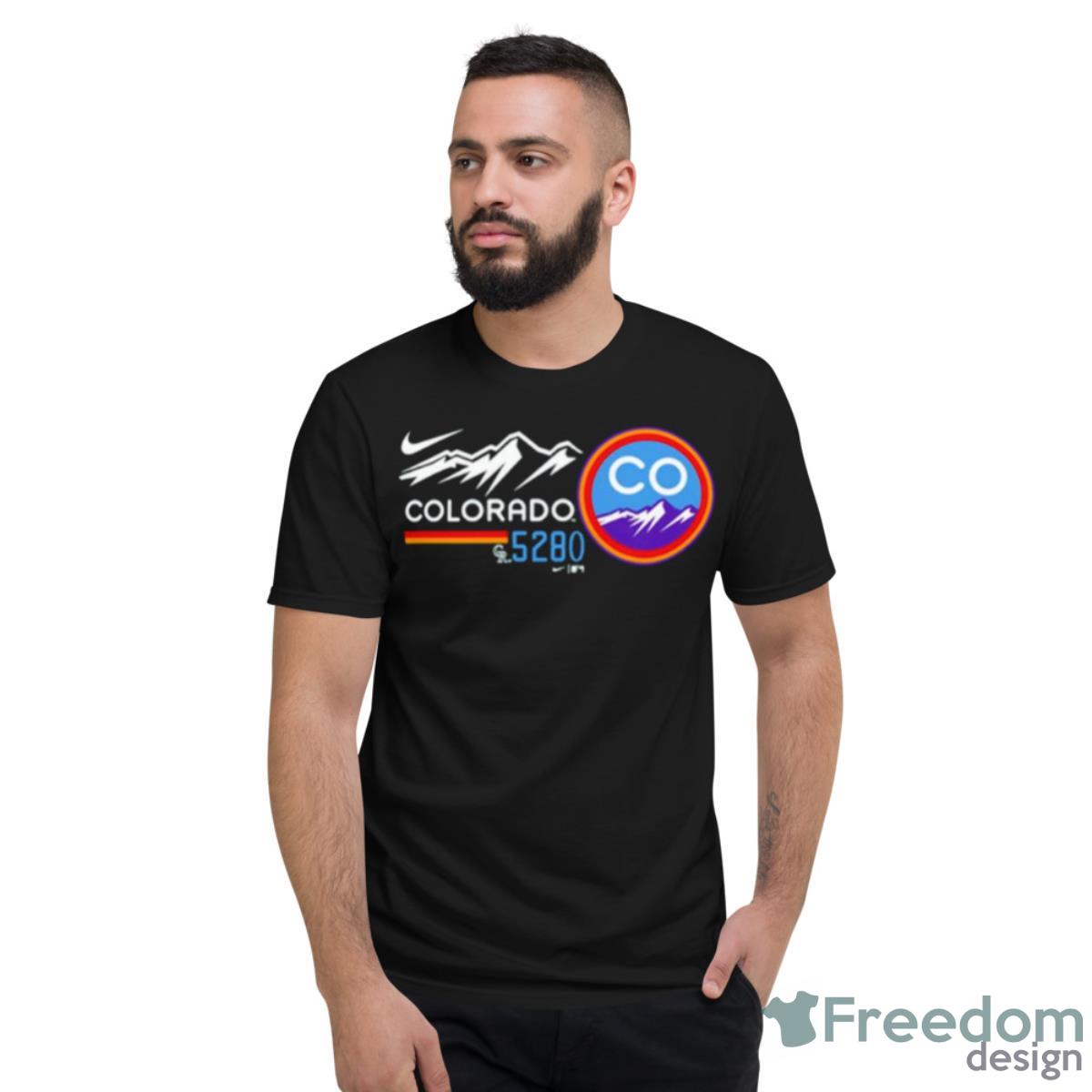 Colorado Rockies Nike City Connect Graphic Shirt - Short Sleeve T-Shirt