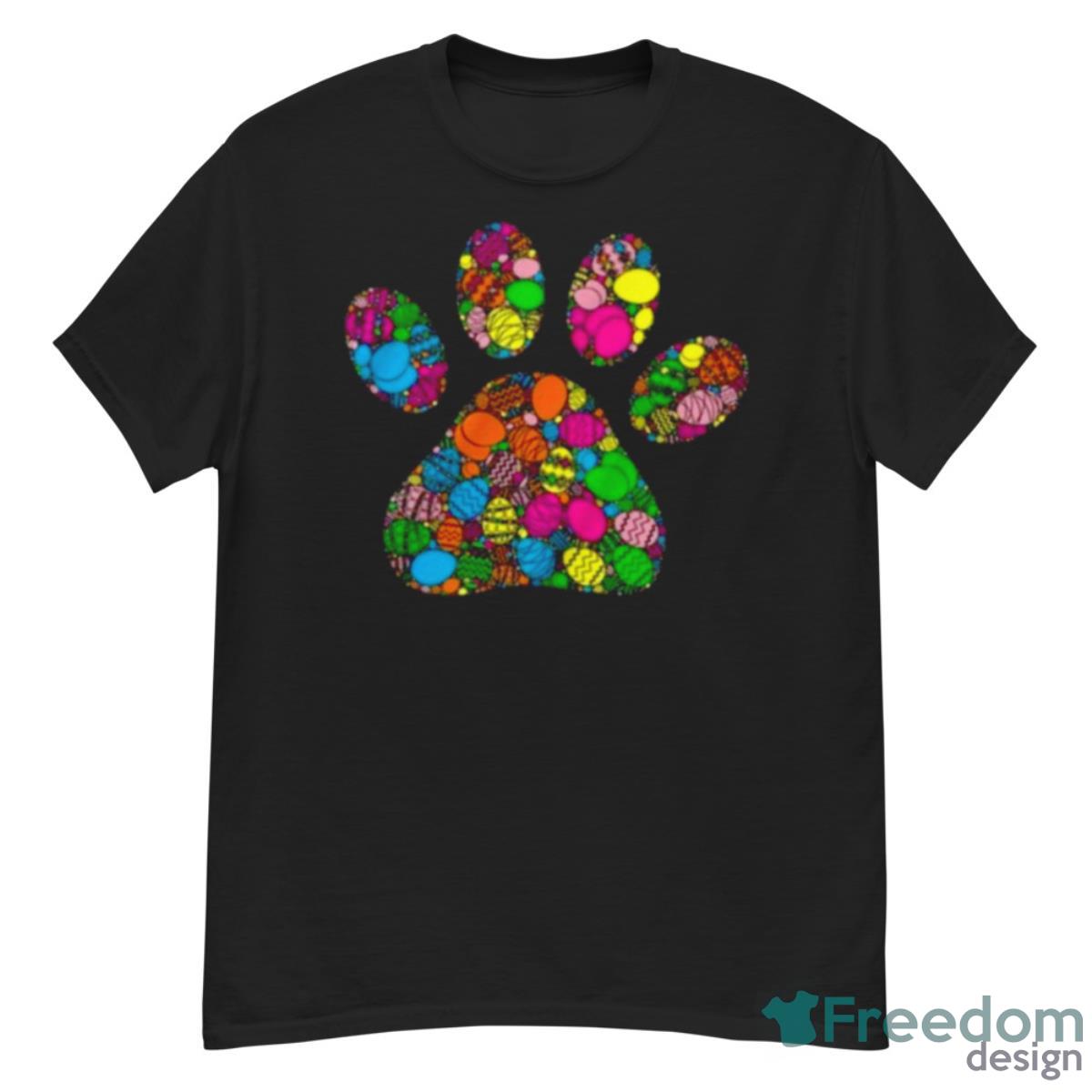 Colorful Egg Dog Paw Shirt - G500 Men’s Classic T-Shirt