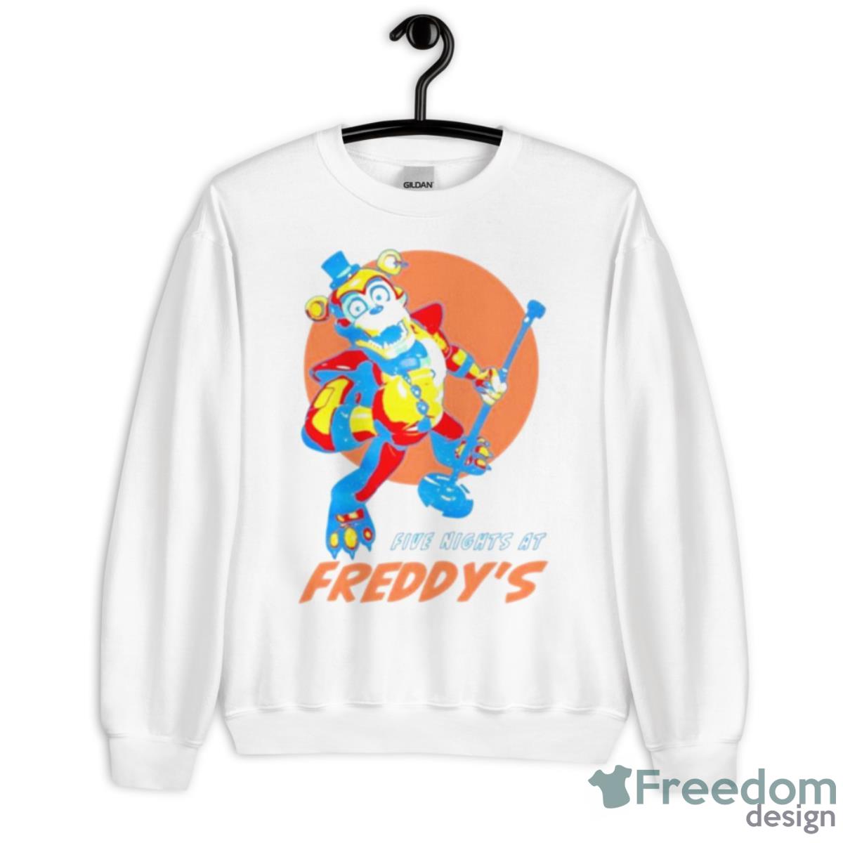 Colorful Freddy Fazbear Five Night’s At Freddy’s Shirt - Unisex Heavy Blend Crewneck Sweatshirt