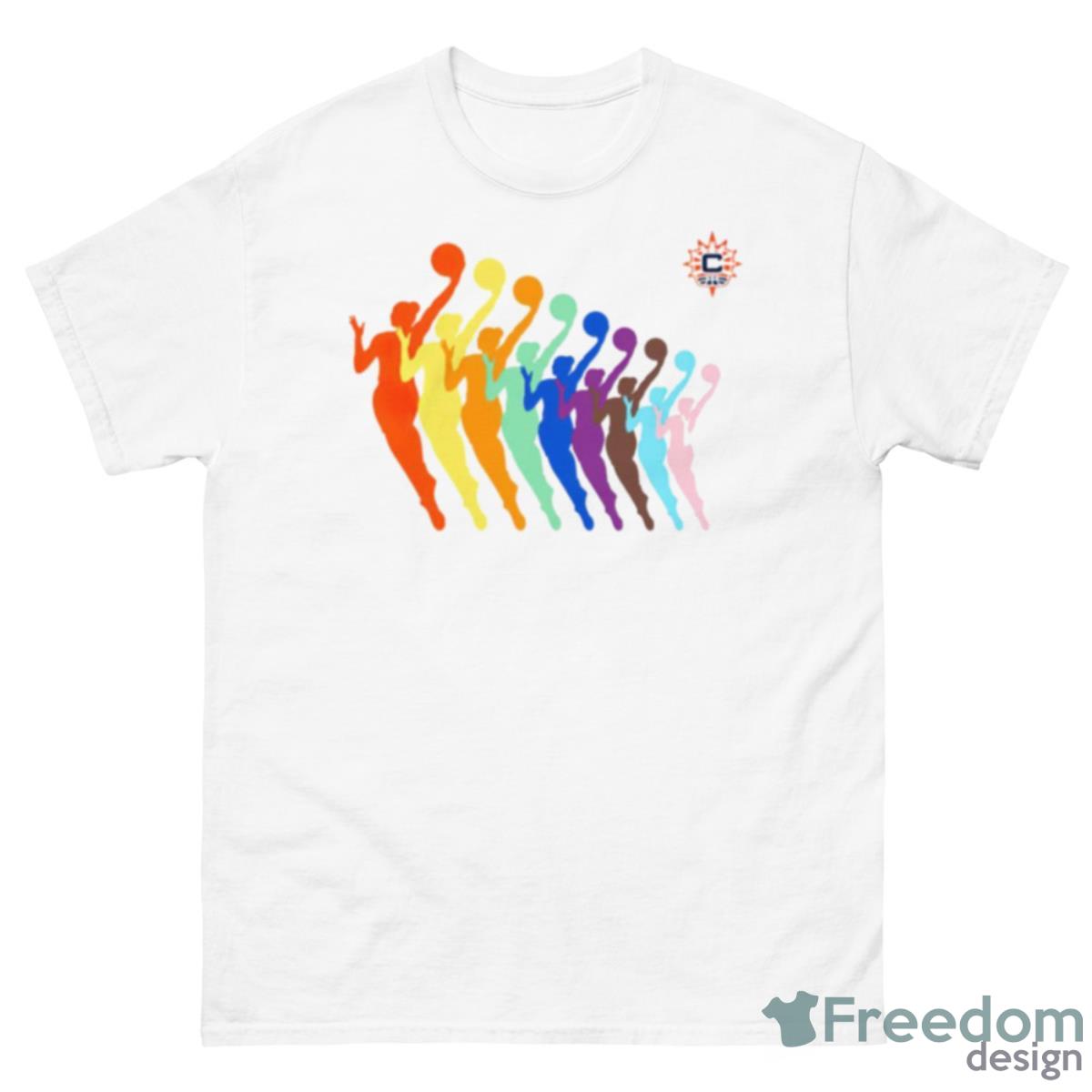 Connecticut Sun Logo WNBA Shirt - 500 Men’s Classic Tee Gildan