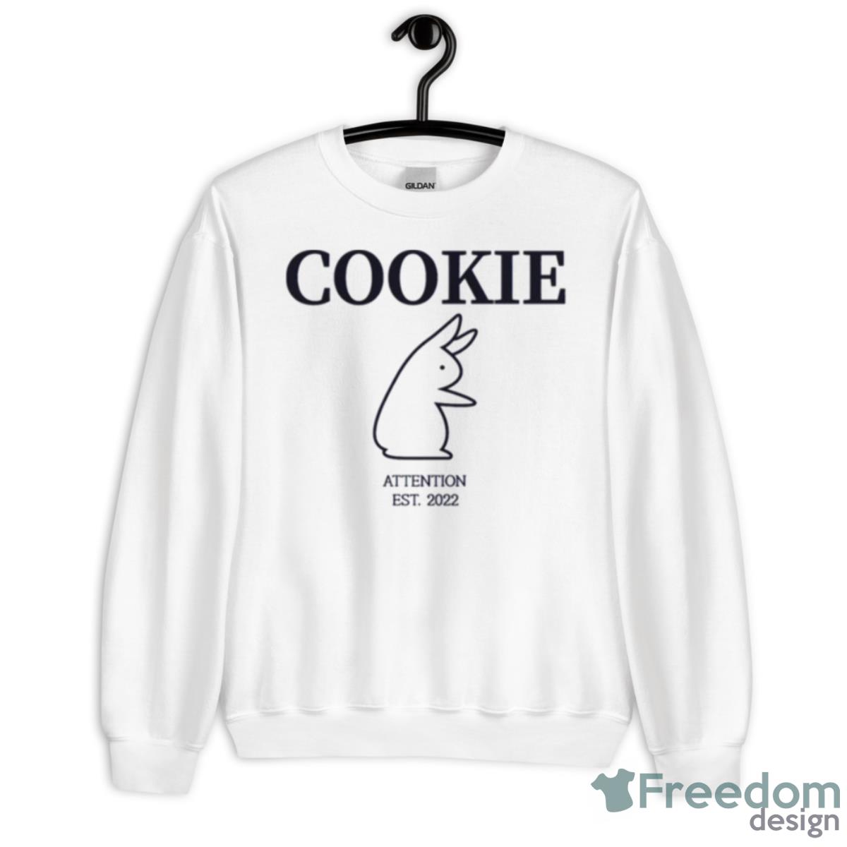 Cookie Attention 2022 Bunny Newjeans Shirt - Unisex Heavy Blend Crewneck Sweatshirt