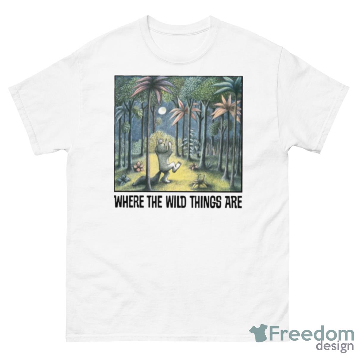 Cool Scene Where The Wild Things Are Shirt - 500 Men’s Classic Tee Gildan