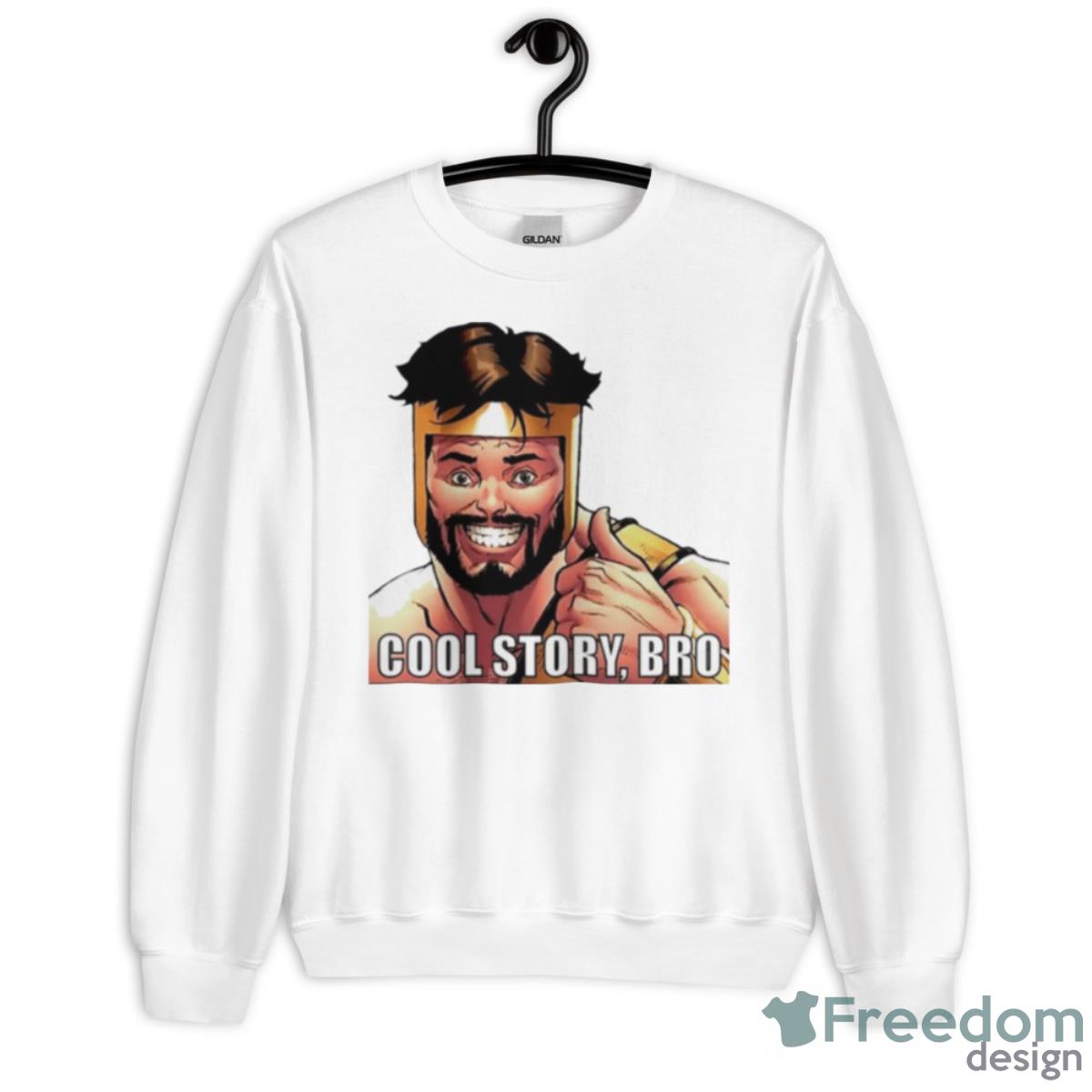 Cool Story Bro Shirt - Unisex Heavy Blend Crewneck Sweatshirt