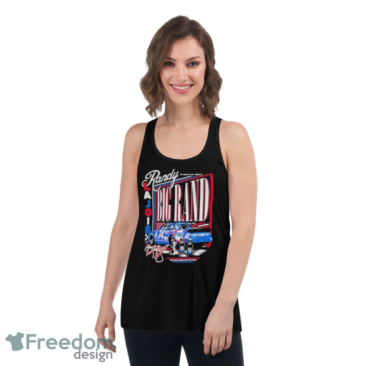 Corey Lajoie Racing Randy Shirt - Womens Flowy Racerback Tank Corey Lajoie Racing Randy Shirt - Womens Flowy Racerback Tank