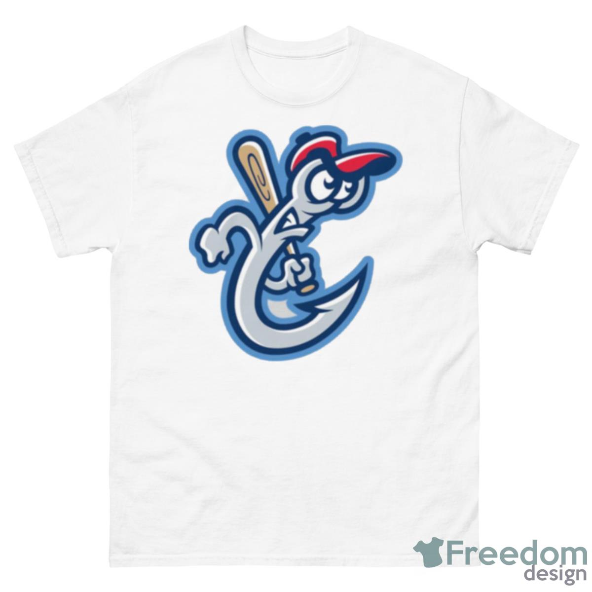 Corpus Christi Hooks Baseball Logo Shirt - 500 Men’s Classic Tee Gildan