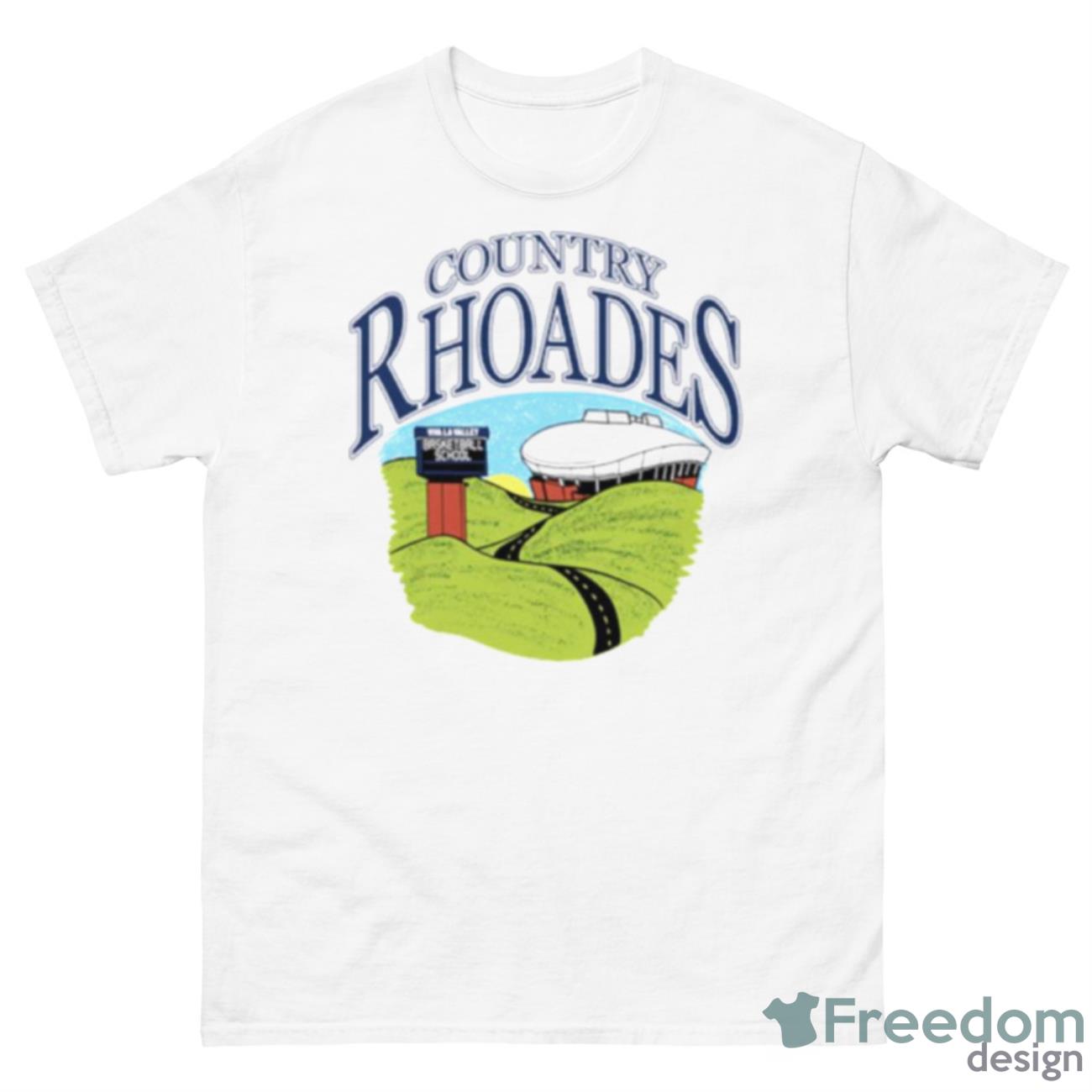 Country Rhoades Shirt - 500 Men’s Classic Tee Gildan