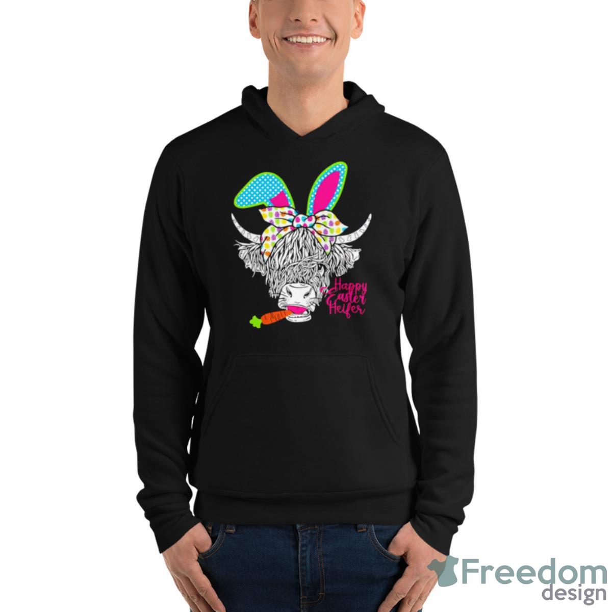 Cow Happy Easter Heifer Shirt - Unisex Fleece Pullover Hoodie Cow Happy Easter Heifer Shirt - Unisex Fleece Pullover Hoodie