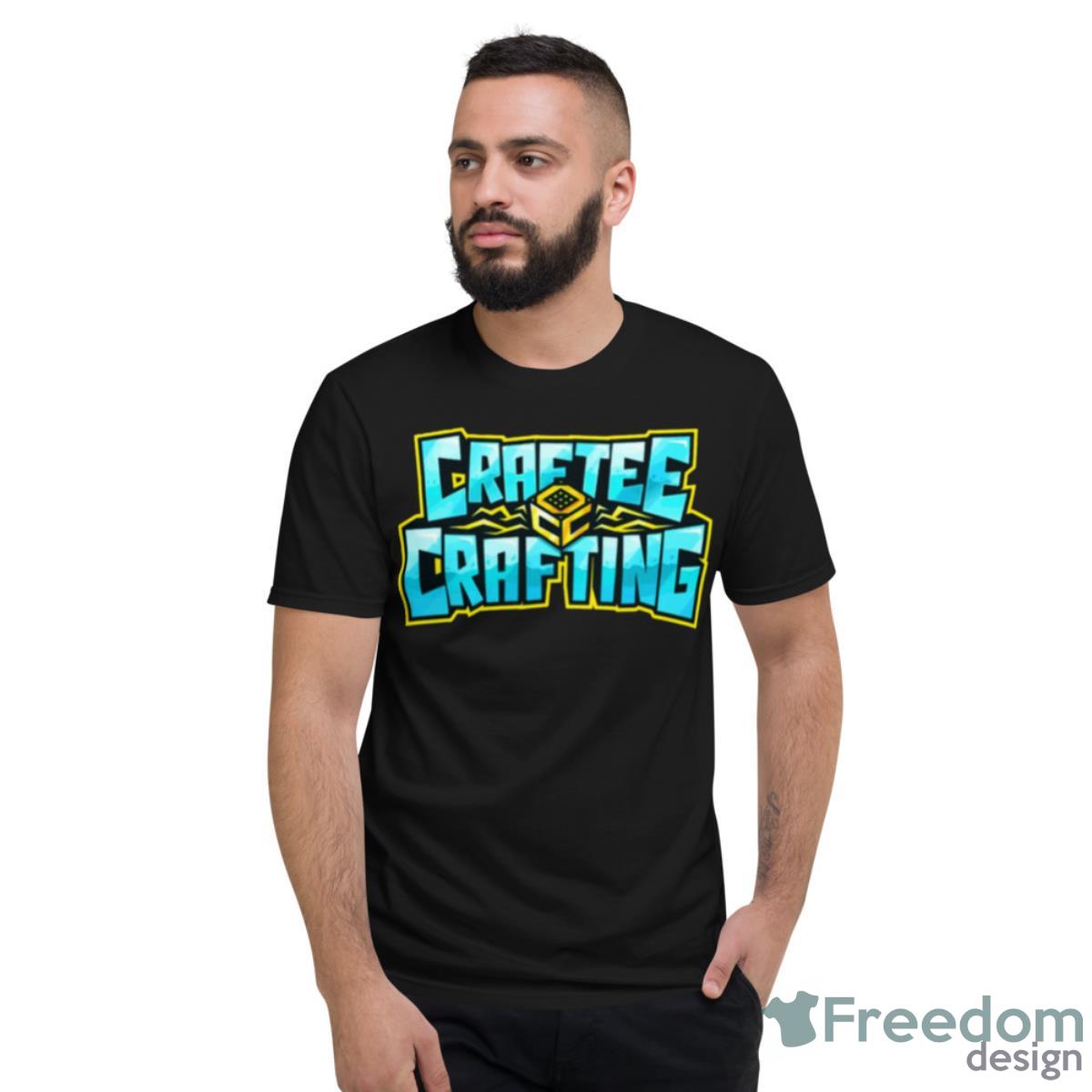 Creftee Crafting Ice Logo Shirt - Short Sleeve T-Shirt