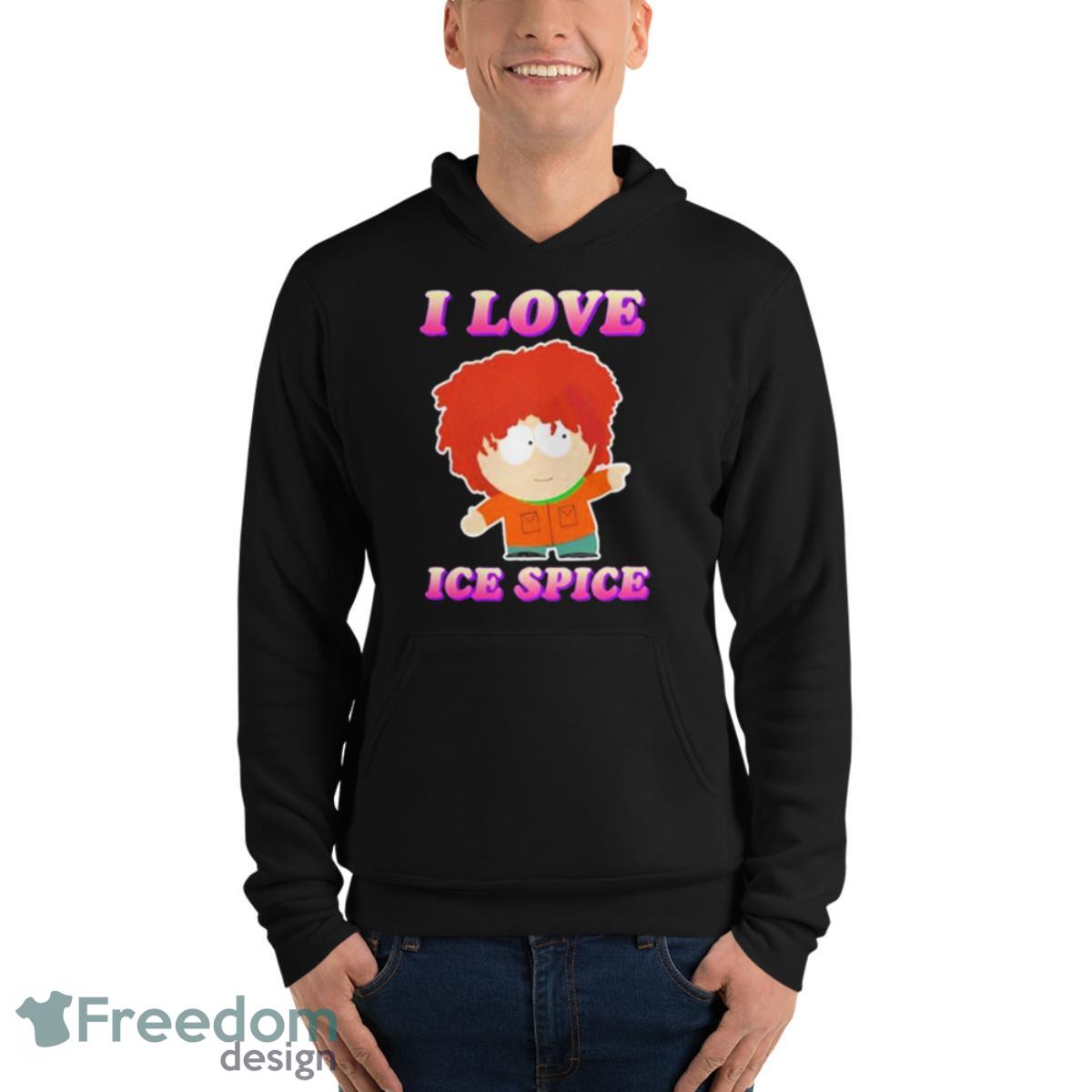 Cringeytees I Love Ice Spice Kyle Broflovski Shirt - Unisex Fleece Pullover Hoodie Cringeytees I Love Ice Spice Kyle Broflovski Shirt - Unisex Fleece Pullover Hoodie