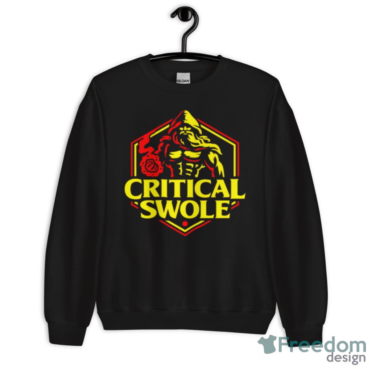Critical Swole Logo Shirt - Unisex Crewneck Sweatshirt