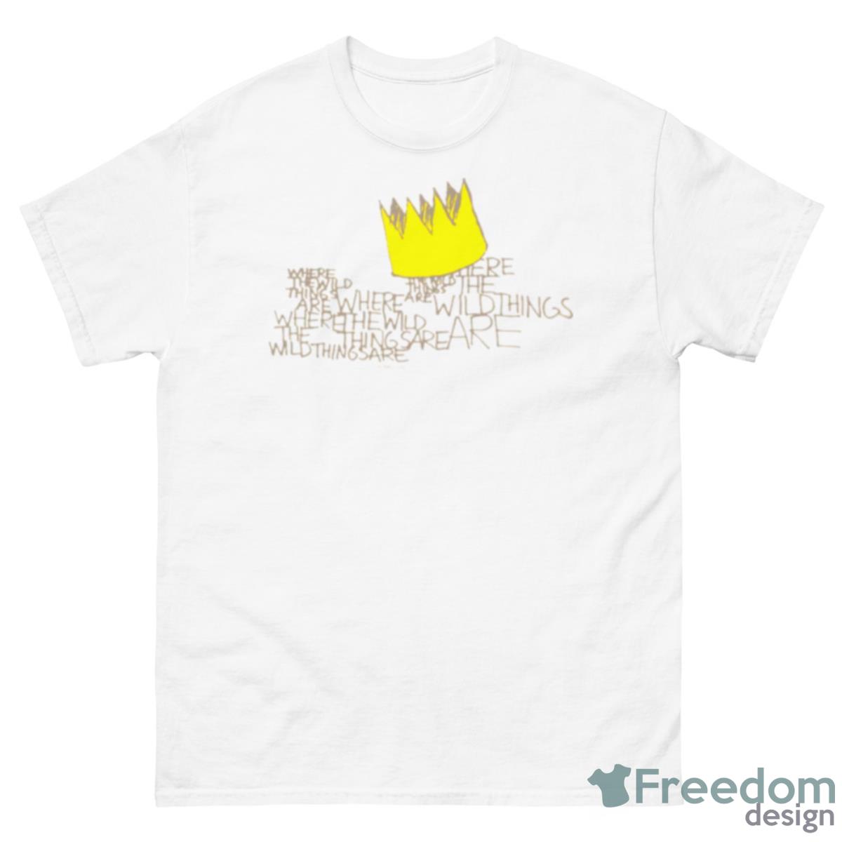 Crown Baby Where The Wild Things Are Shirt - 500 Men’s Classic Tee Gildan