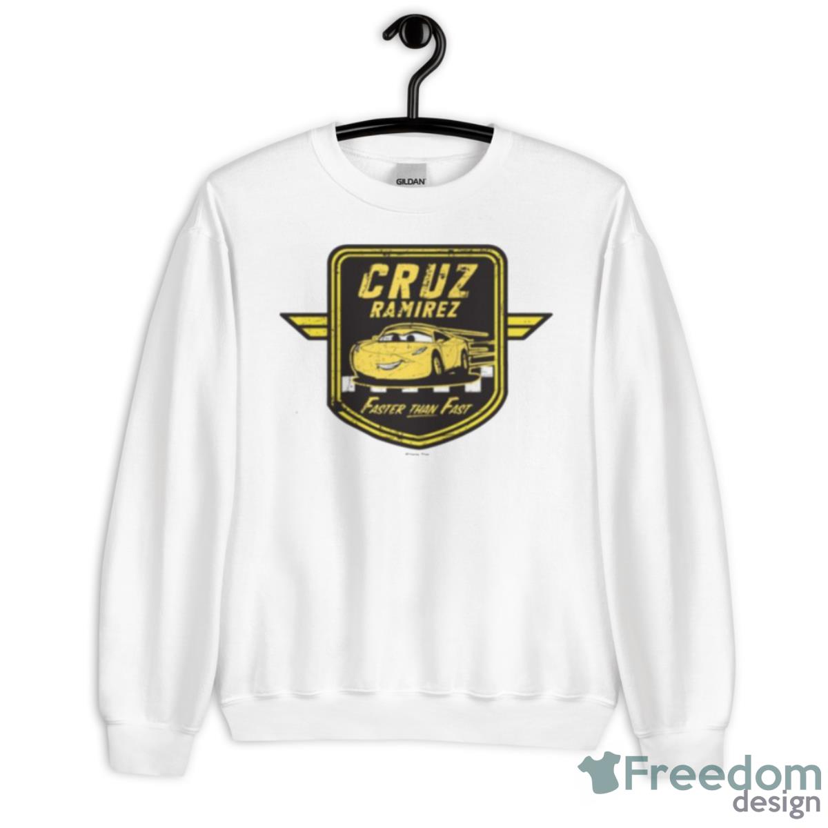 Cruz Ramirez Faster Than Fast Cars Movie Shirt - Unisex Heavy Blend Crewneck Sweatshirt
