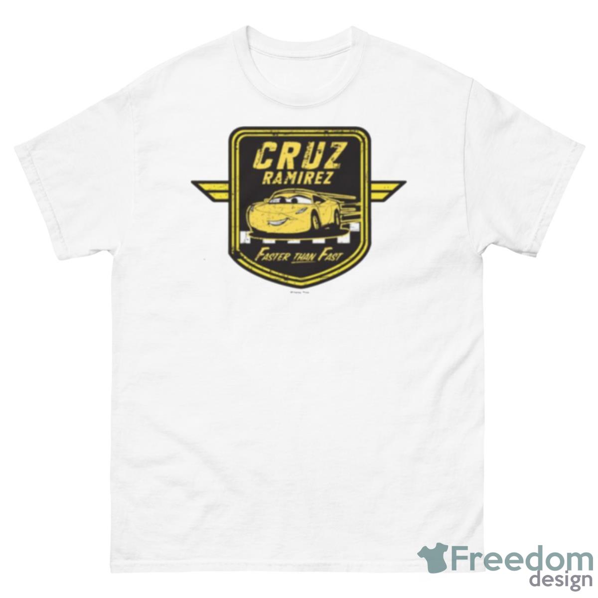 Cruz Ramirez Faster Than Fast Cars Movie Shirt - 500 Men’s Classic Tee Gildan