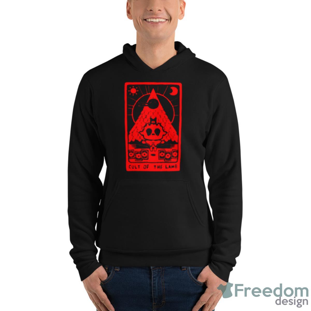 Cult Of The Lamb Shirt - Unisex Fleece Pullover Hoodie Cult Of The Lamb Shirt - Unisex Fleece Pullover Hoodie