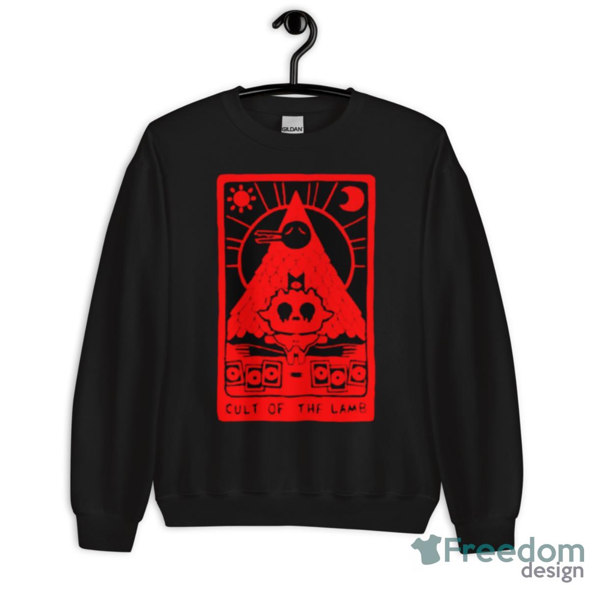 Cult Of The Lamp Tarot Card Funny Shirt - Unisex Crewneck Sweatshirt
