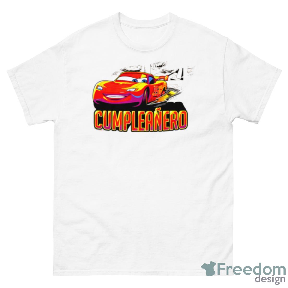 Cumpleanero Birthday Pixar Cars Lightning Mcqueen Shirt - 500 Men’s Classic Tee Gildan