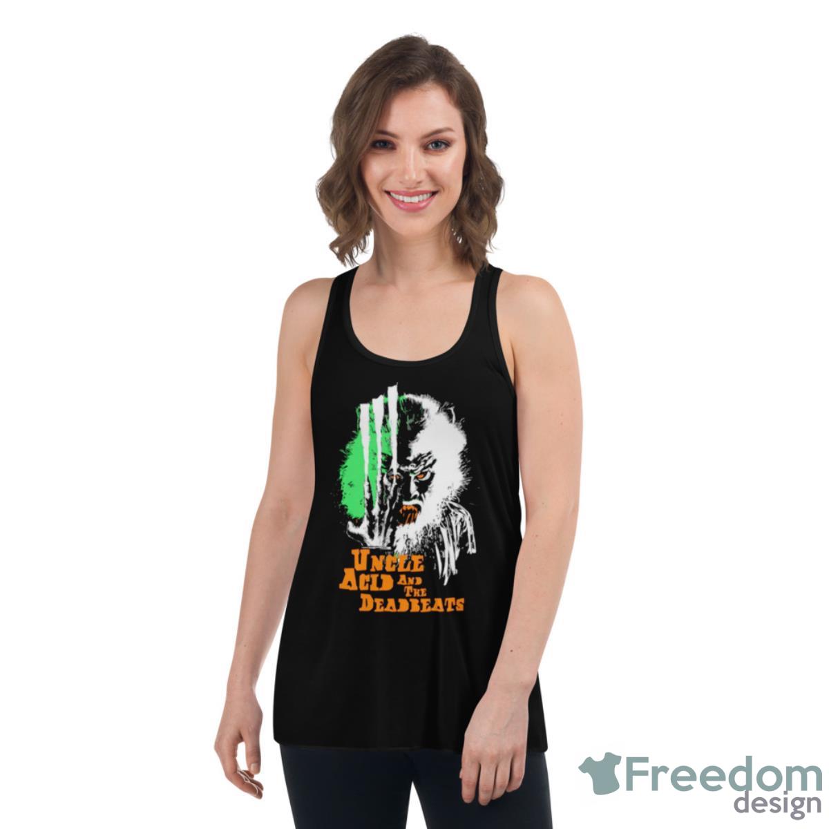 Curse In The Trees Uncle Acid & The Deadbeats Shirt - Womens Flowy Racerback Tank Curse In The Trees Uncle Acid & The Deadbeats Shirt - Womens Flowy Racerback Tank