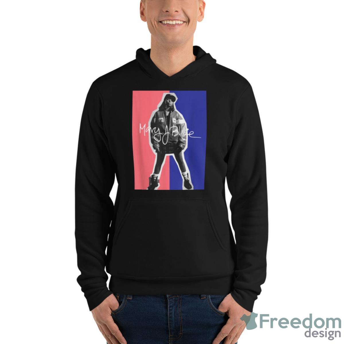 Cut Out Photo Mary J Blige Shirt image Cut Out Photo Mary J Blige Shirt - Unisex Fleece Pullover Hoodie