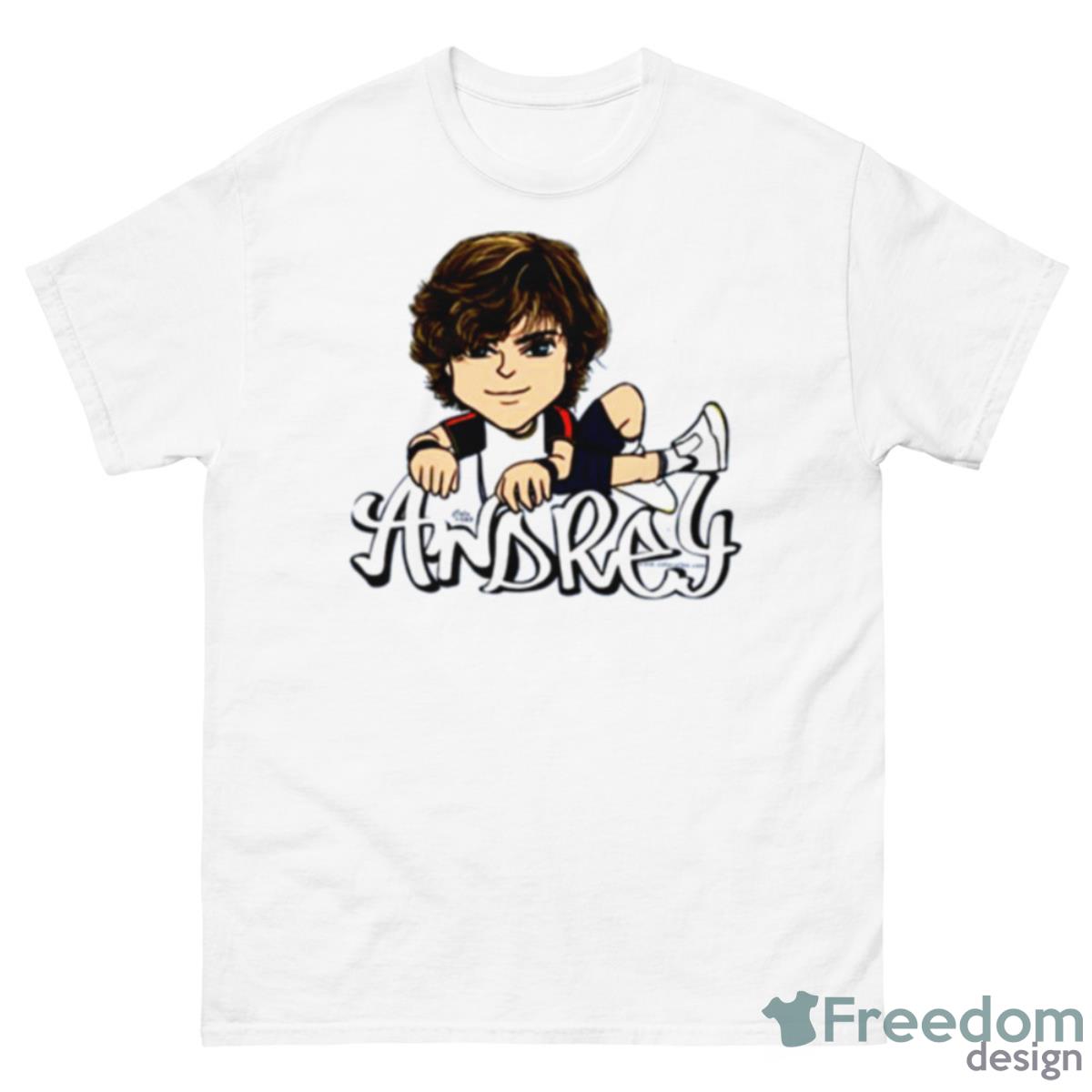 Cute Chibi Tennis Andrey Rublev Shirt - 500 Men’s Classic Tee Gildan