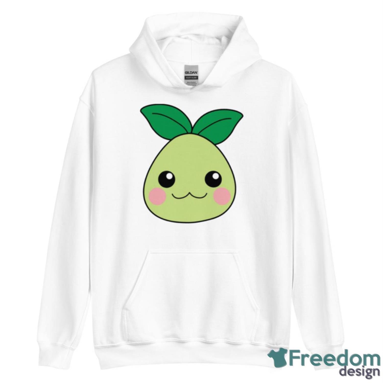 Cute Face Of Mokoko Uwu Shirt - Unisex Heavy Blend Hooded Sweatshirt