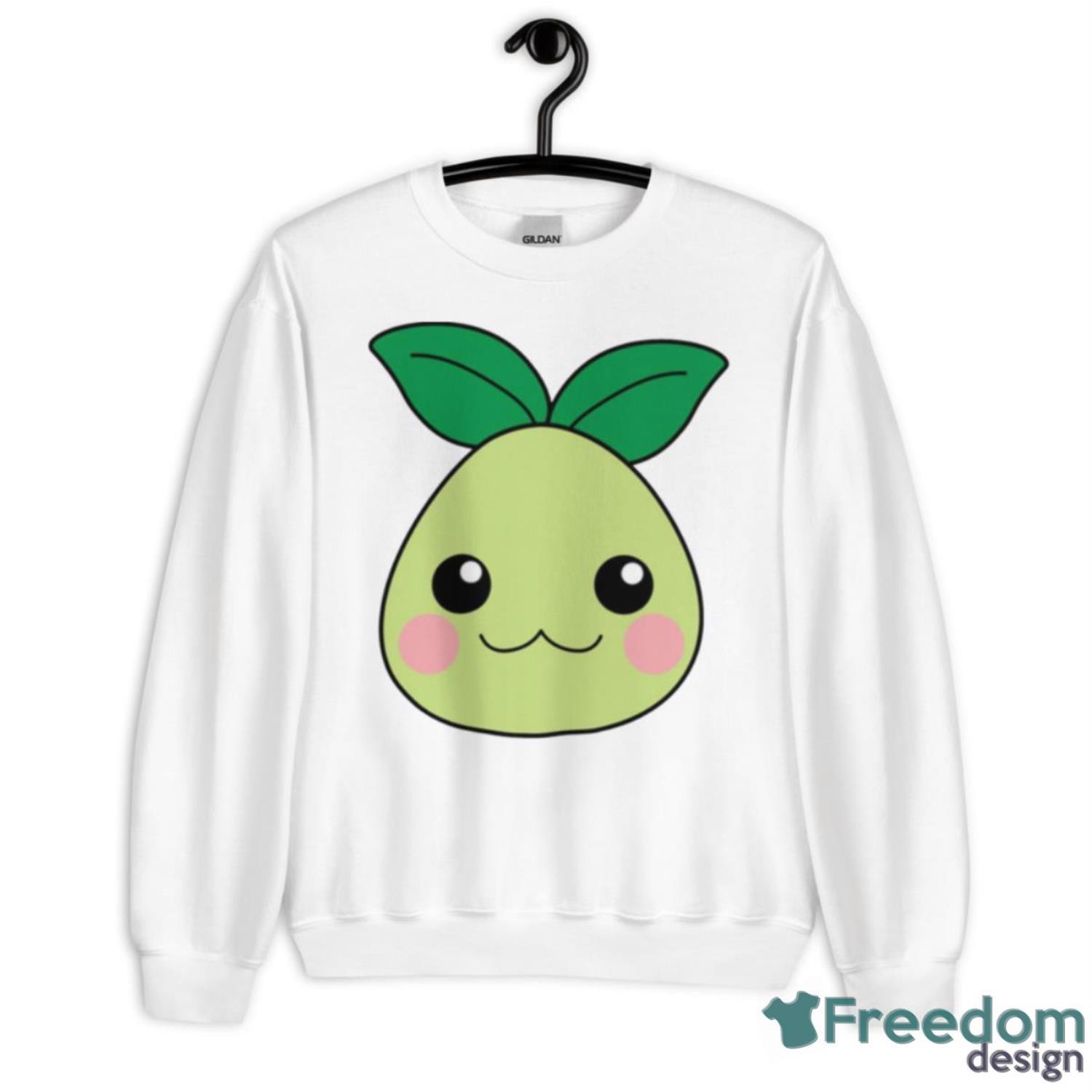 Cute Face Of Mokoko Uwu Shirt - Unisex Heavy Blend Crewneck Sweatshirt