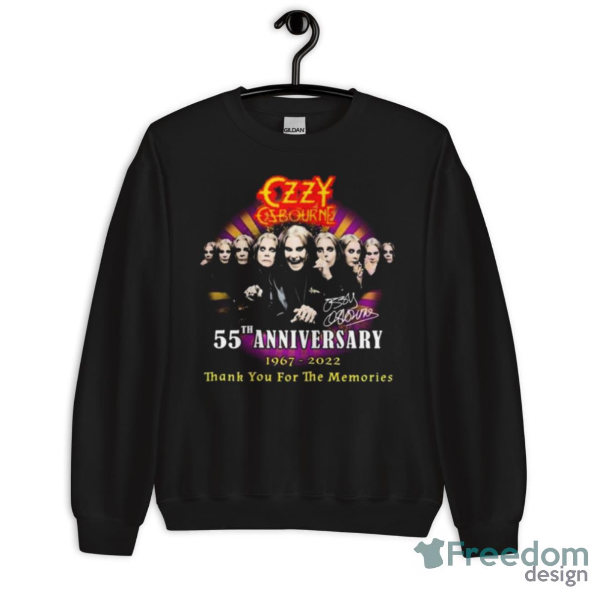 Czy Czarne 55th Anniversary 1967 2022 Thank You For The Memories Signatures Shirt - Unisex Crewneck Sweatshirt Czy Czarne 55th Anniversary 1967 2022 Thank You For The Memories Signatures Shirt - Unisex Crewneck Sweatshirt