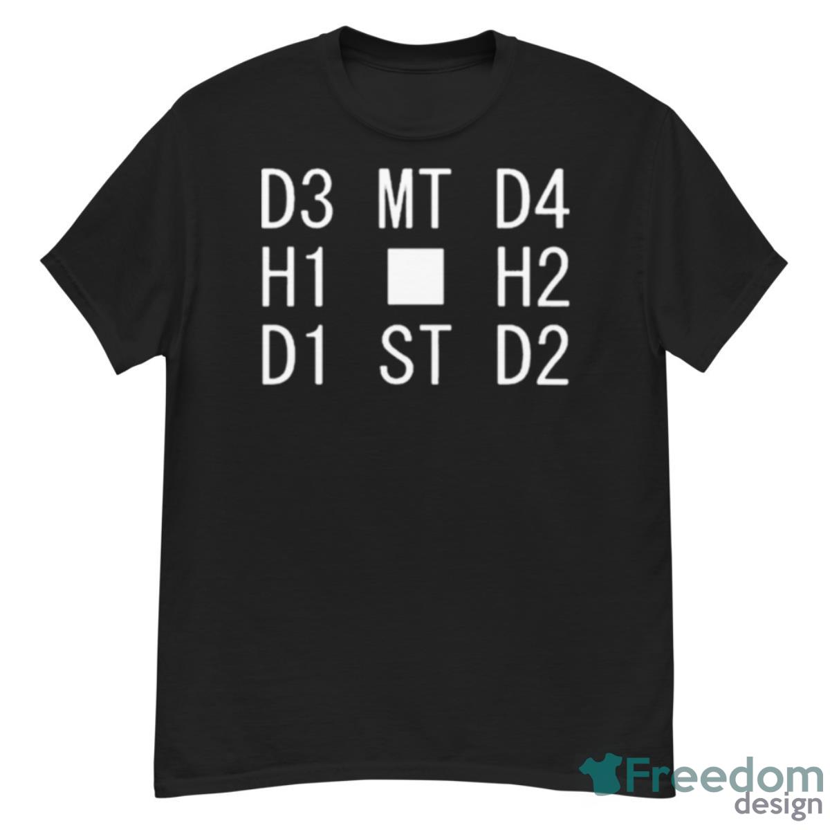 D3 Mt D4 H1 H2 D1 St D2 Shirt - G500 Men’s Classic T-Shirt