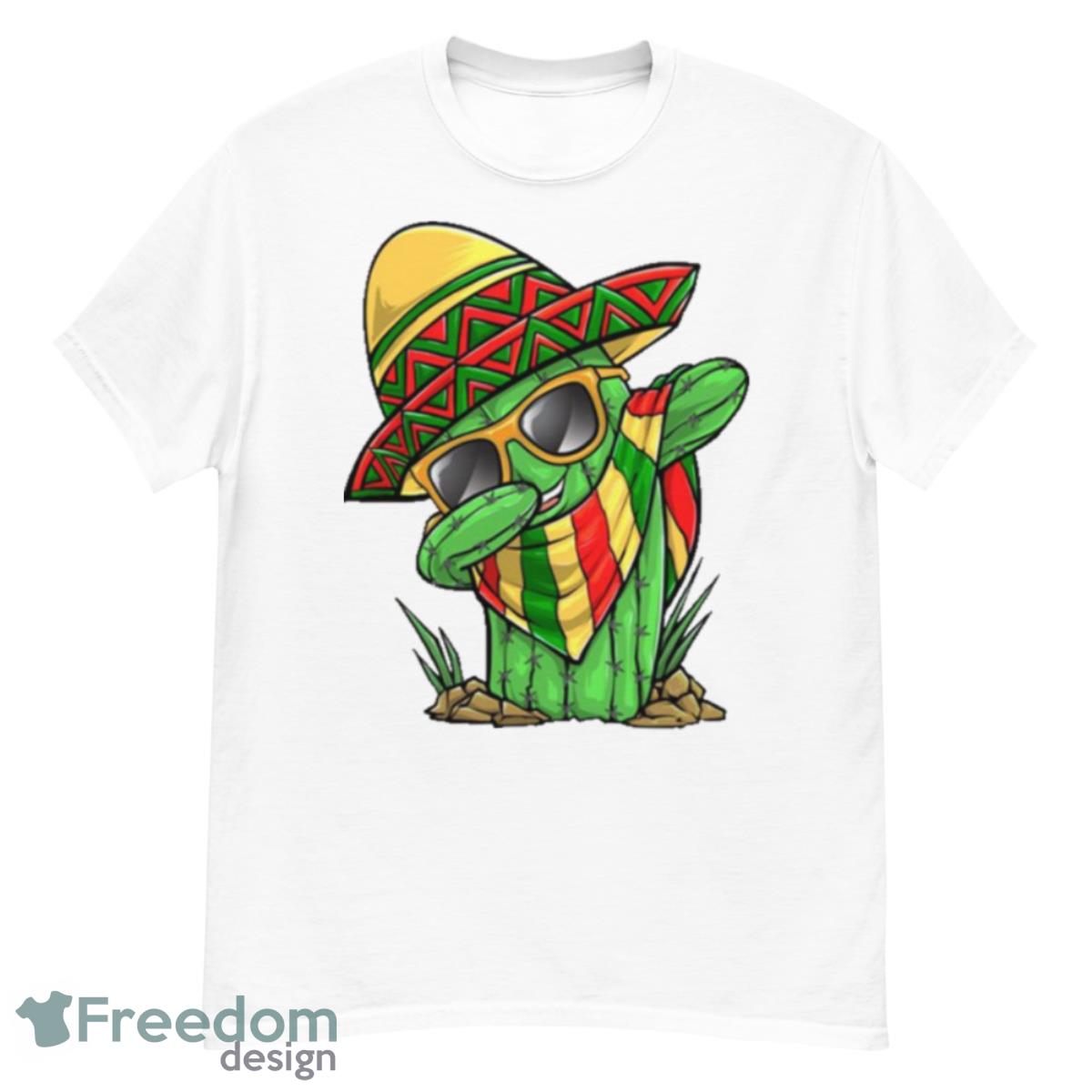 Dabbing Cactus Cinco De Mayo Shirt - G500 Men’s Classic T-Shirt