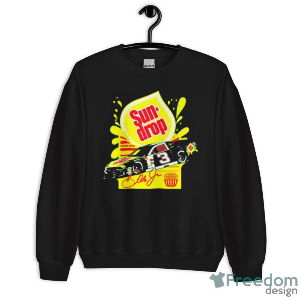 Dale Earnhardt Jr. JR Motorsports Sun Drop Car Signature Shirt - Unisex Crewneck Sweatshirt