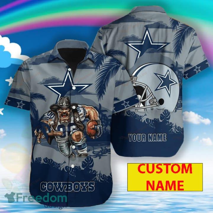 Dallas Cowboys Mascot Personalized Hawaiian Shirt Dallas Cowboys -  StirTshirt