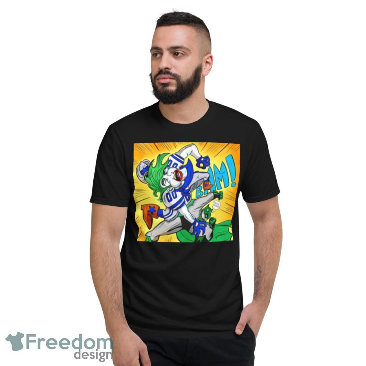 Dallas Sucks Batman Vs Joker Shirt - Short Sleeve T-Shirt