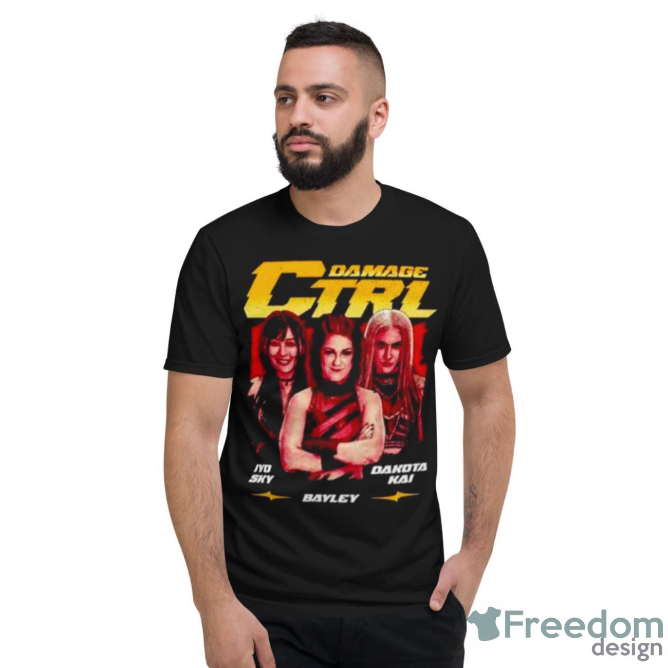 Damage CTRL Iyo Sky Bayley Dakota Kai Pose Shirt - Short Sleeve T-Shirt