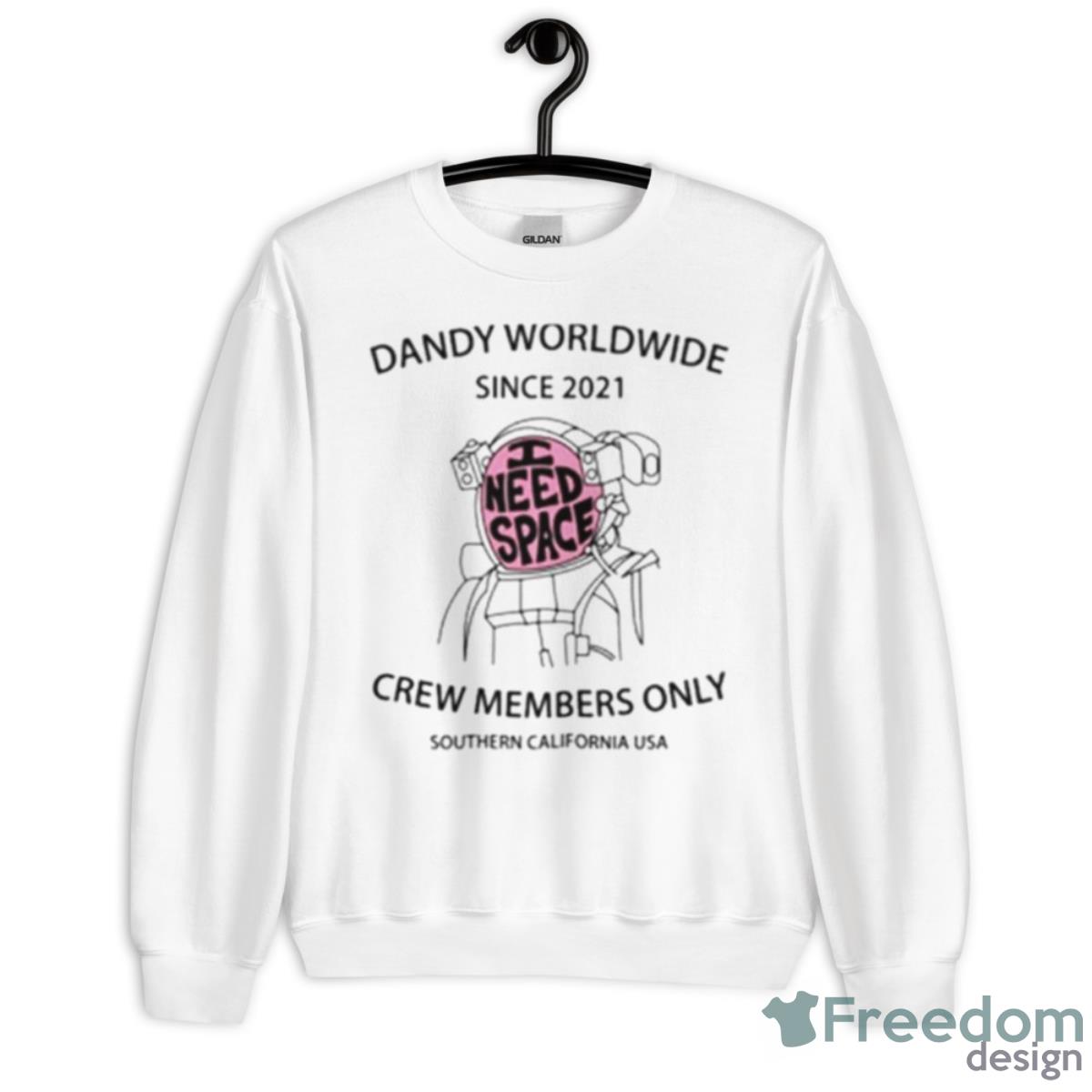 Dandy Worldwide I Need Space Shirt - Unisex Heavy Blend Crewneck Sweatshirt