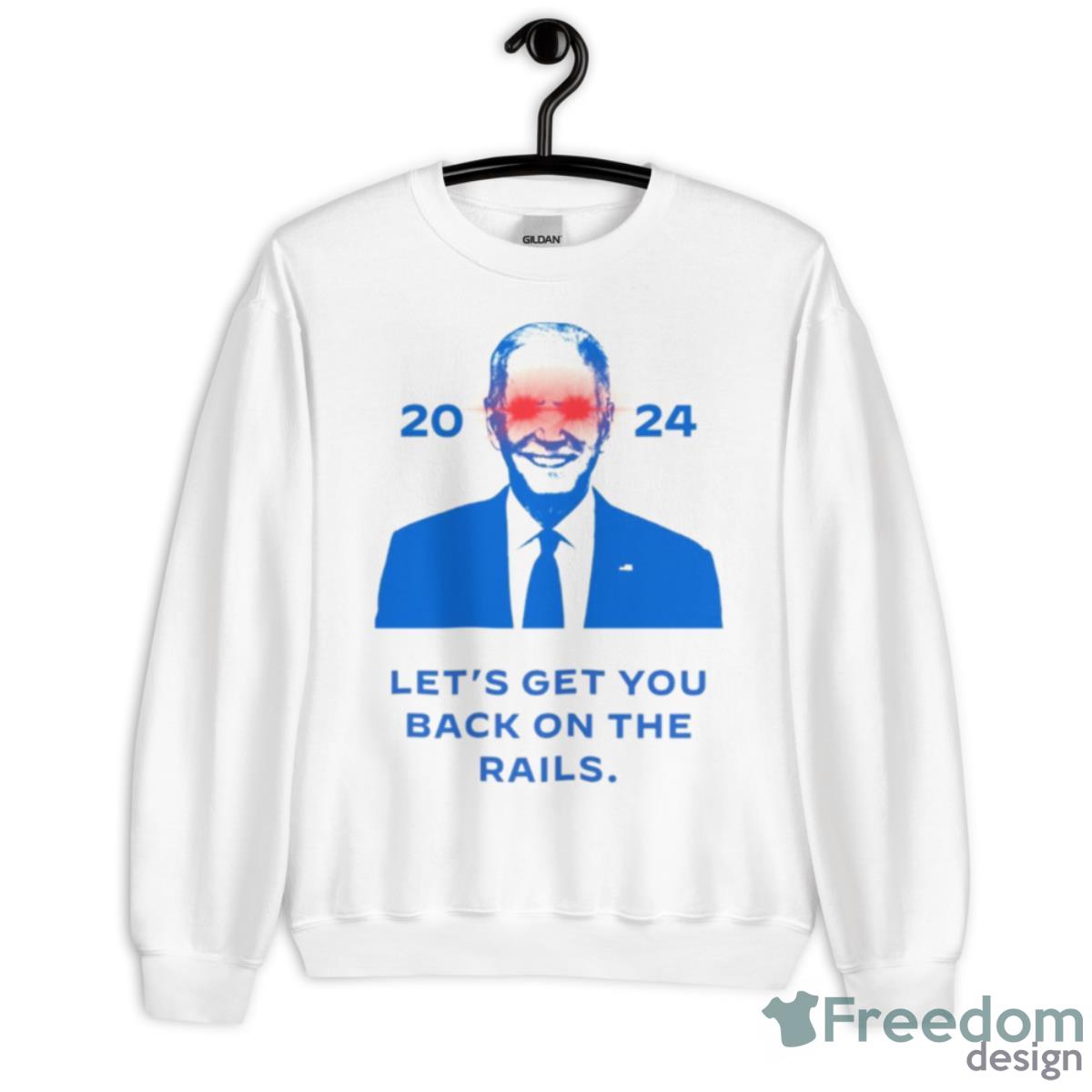 Dark Brandon 2024 Joe Biden Shirt - Unisex Heavy Blend Crewneck Sweatshirt