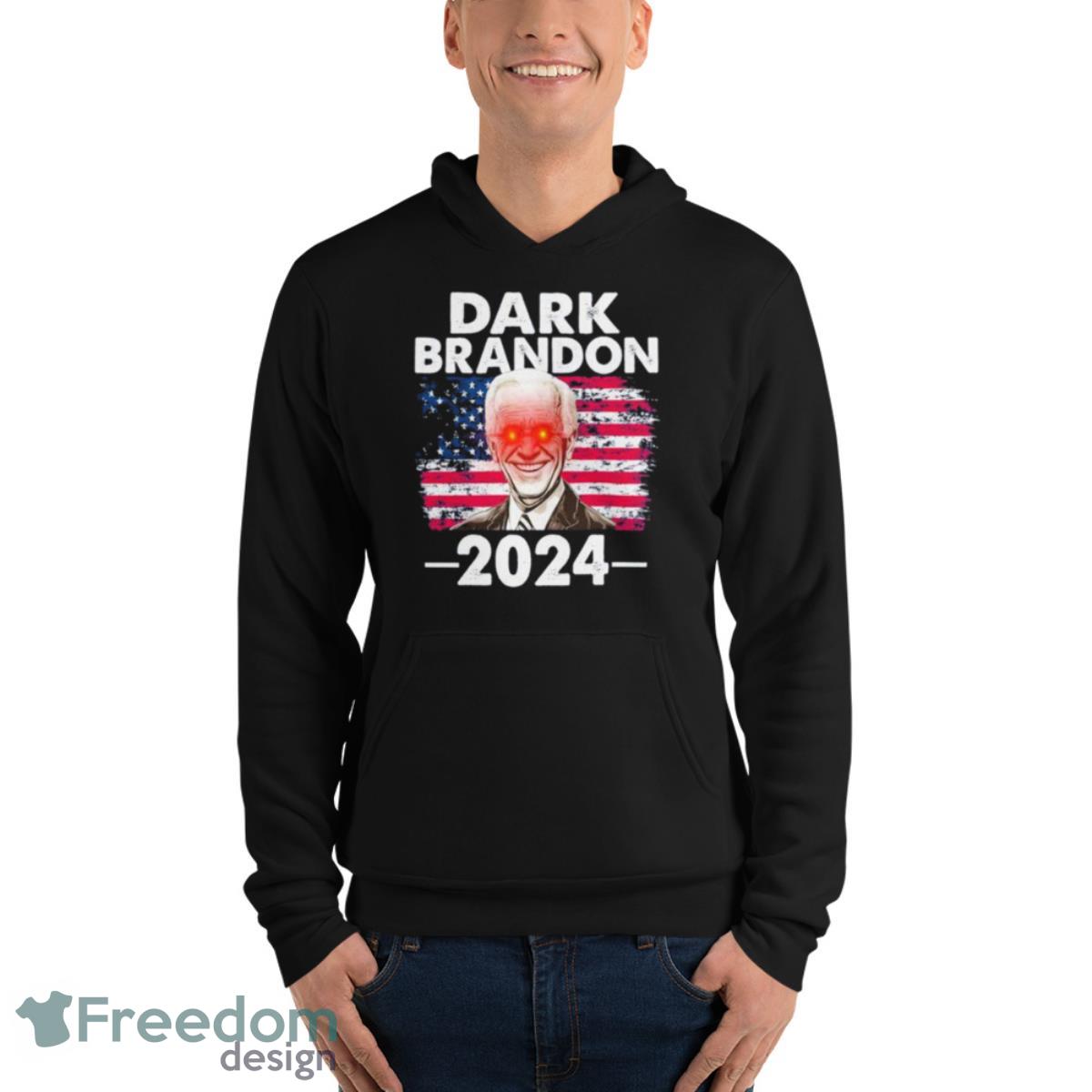 Dark Brandon Biden 2024 President Election America Flag Shirt - Unisex Fleece Pullover Hoodie Dark Brandon Biden 2024 President Election America Flag Shirt - Unisex Fleece Pullover Hoodie