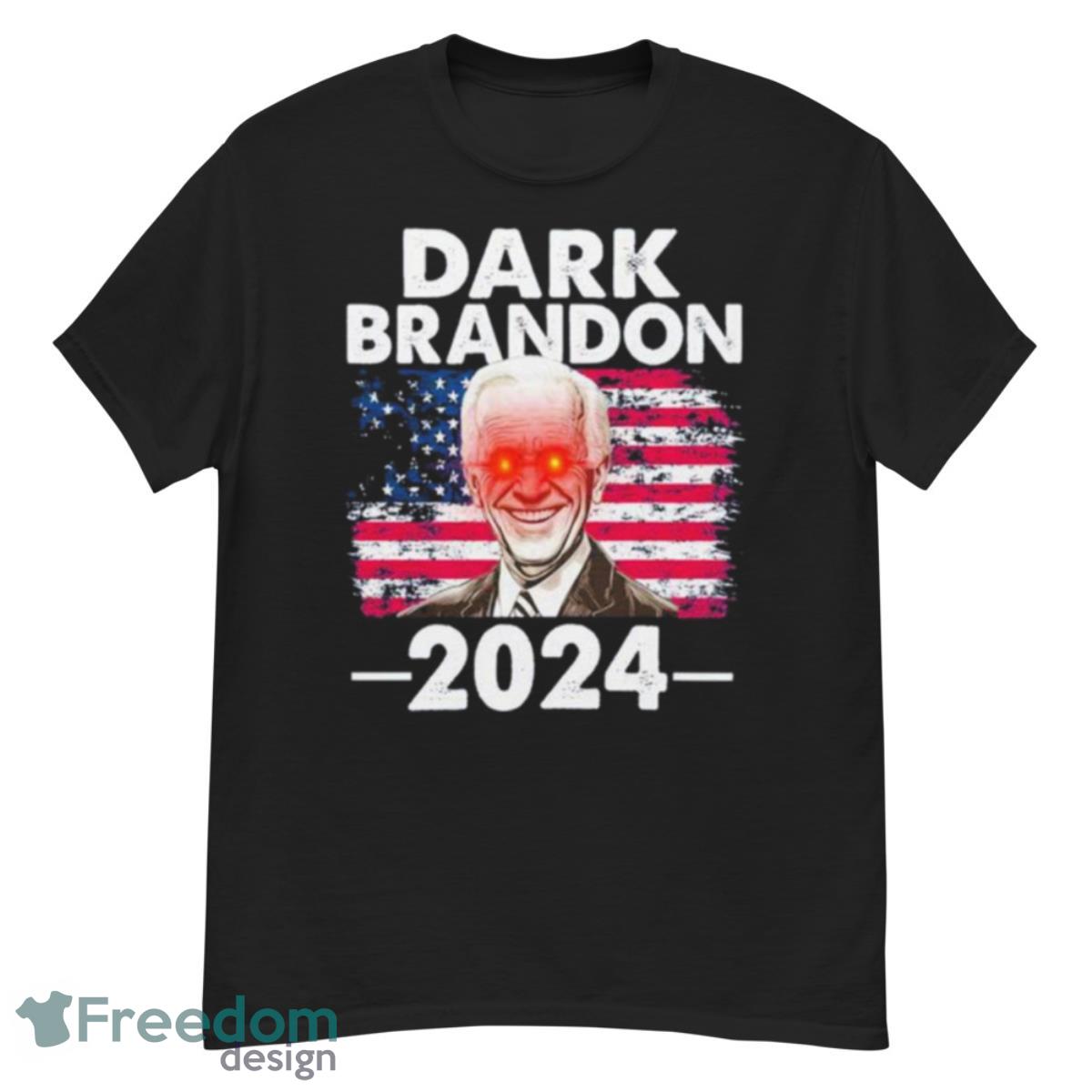 Dark Brandon Biden 2024 President Election America Flag Shirt - G500 Men’s Classic T-Shirt