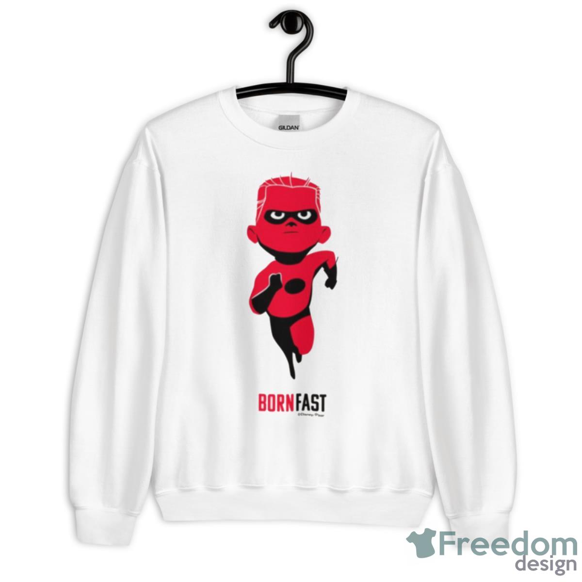 Dash Born Fast The Incredibles Shirt - Unisex Heavy Blend Crewneck Sweatshirt