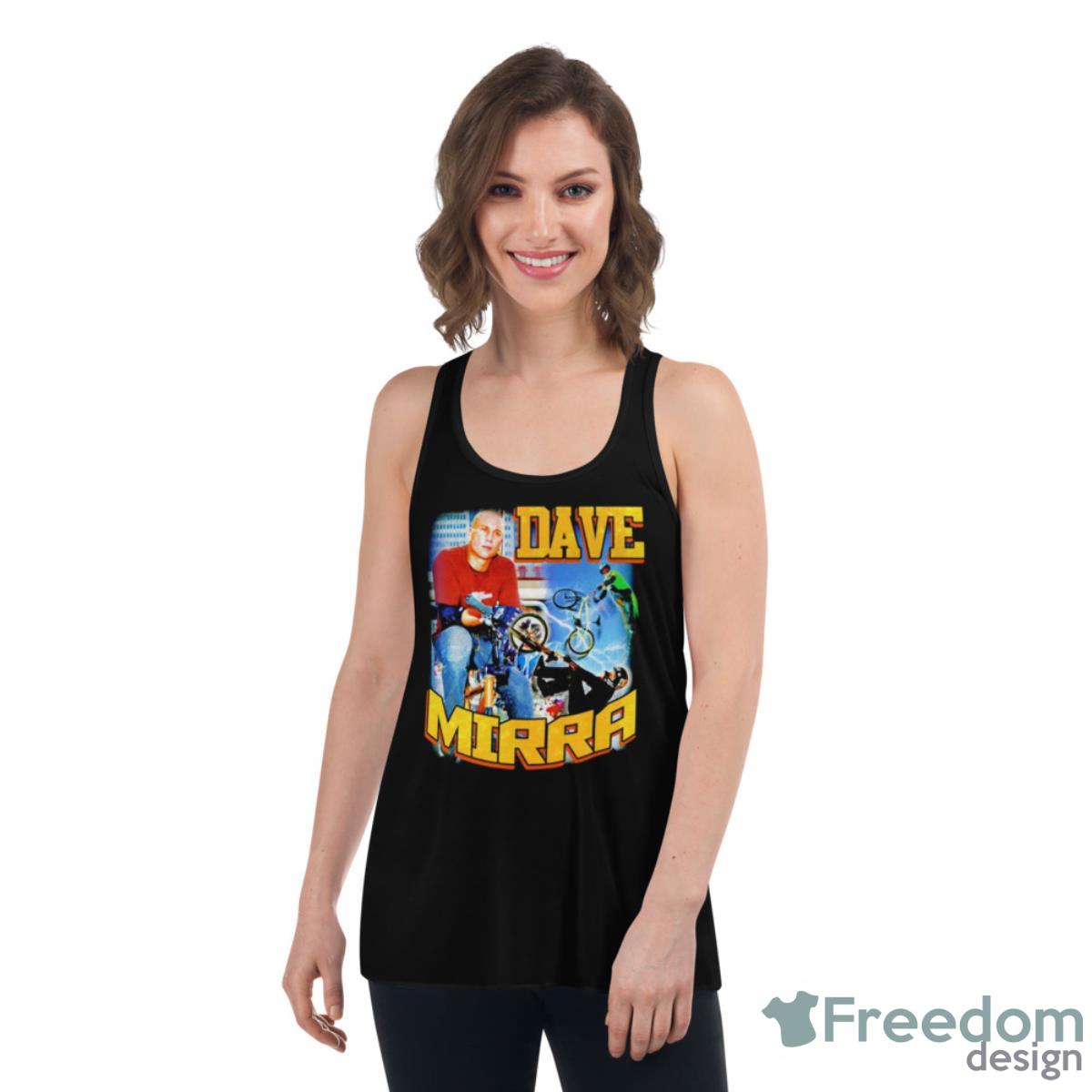Dave Mirra Shirt - Womens Flowy Racerback Tank Dave Mirra Shirt - Womens Flowy Racerback Tank