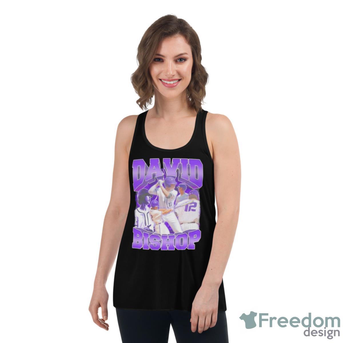 David Bishop Shirt - Womens Flowy Racerback Tank David Bishop Shirt - Womens Flowy Racerback Tank