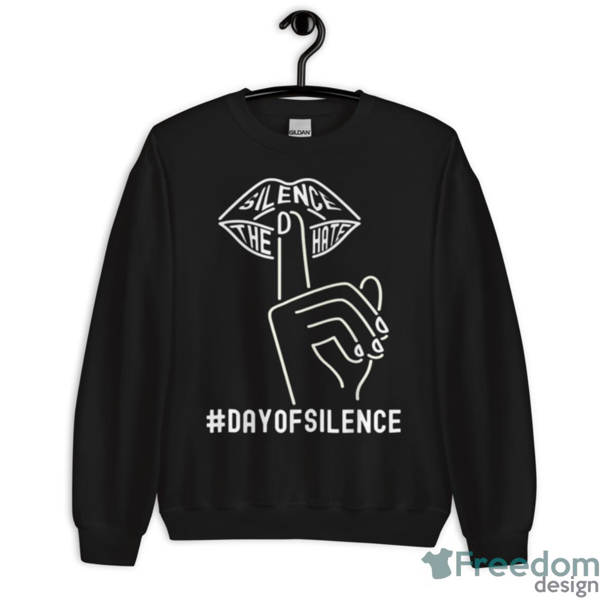 Day Of Silence Aethetics Shirt - Unisex Crewneck Sweatshirt Day Of Silence Aethetics Shirt - Unisex Crewneck Sweatshirt