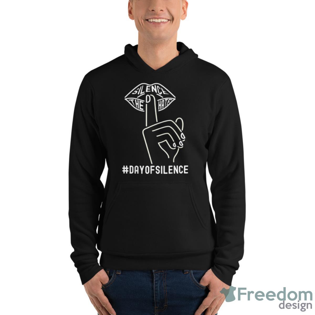 Day Of Silence Aethetics Shirt - Unisex Fleece Pullover Hoodie Day Of Silence Aethetics Shirt - Unisex Fleece Pullover Hoodie