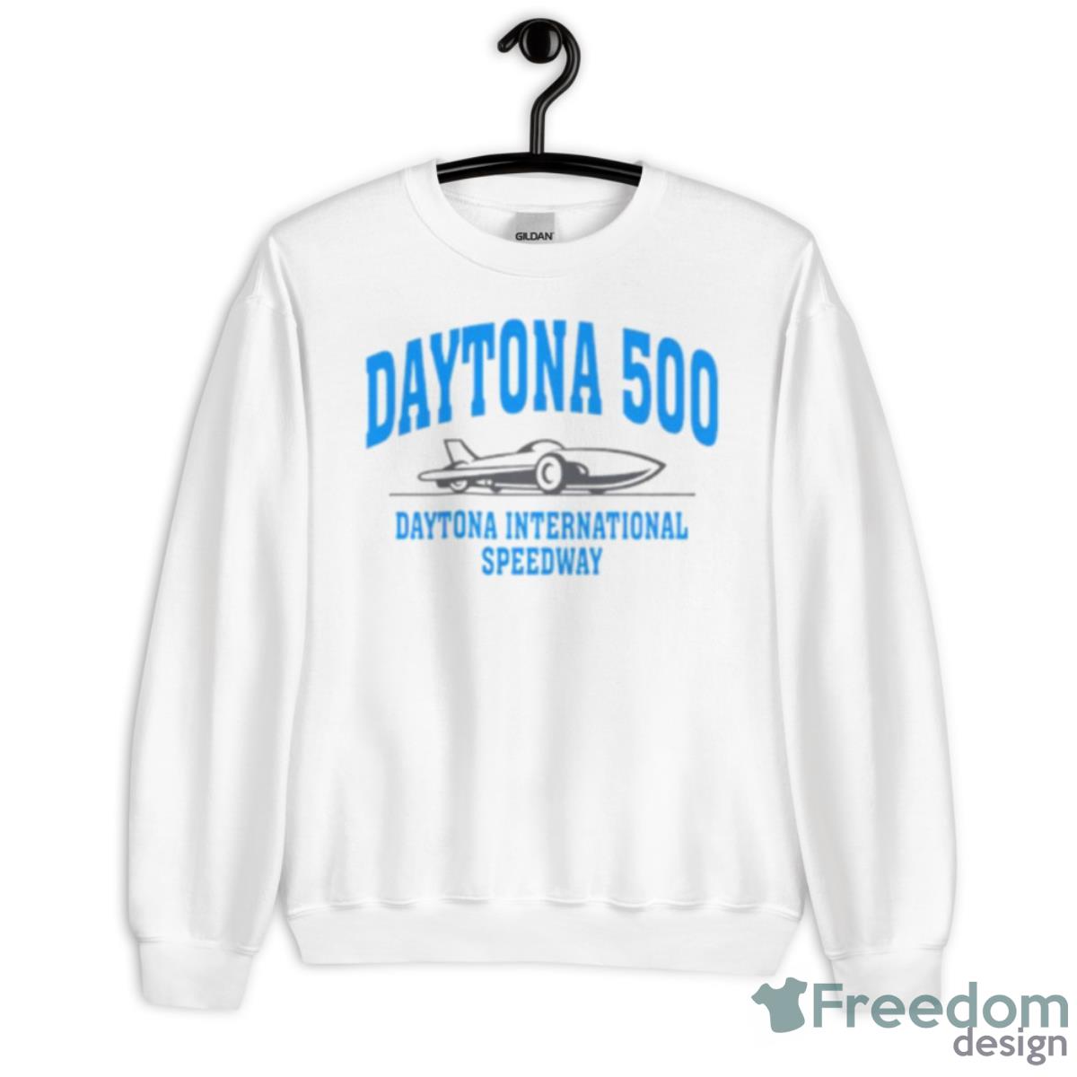 Daytona International Speedway Checkered Flag Sports Daytona 500 Shirt - Unisex Heavy Blend Crewneck Sweatshirt