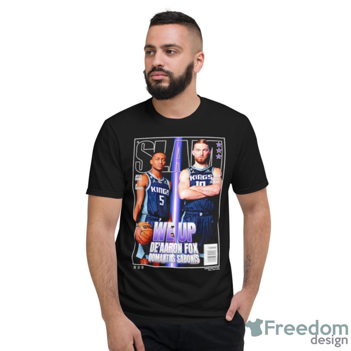 De’Aaron Fox And Domantas Sabonis Sacramento Kings ’47 Slam Super - Short Sleeve T-Shirt