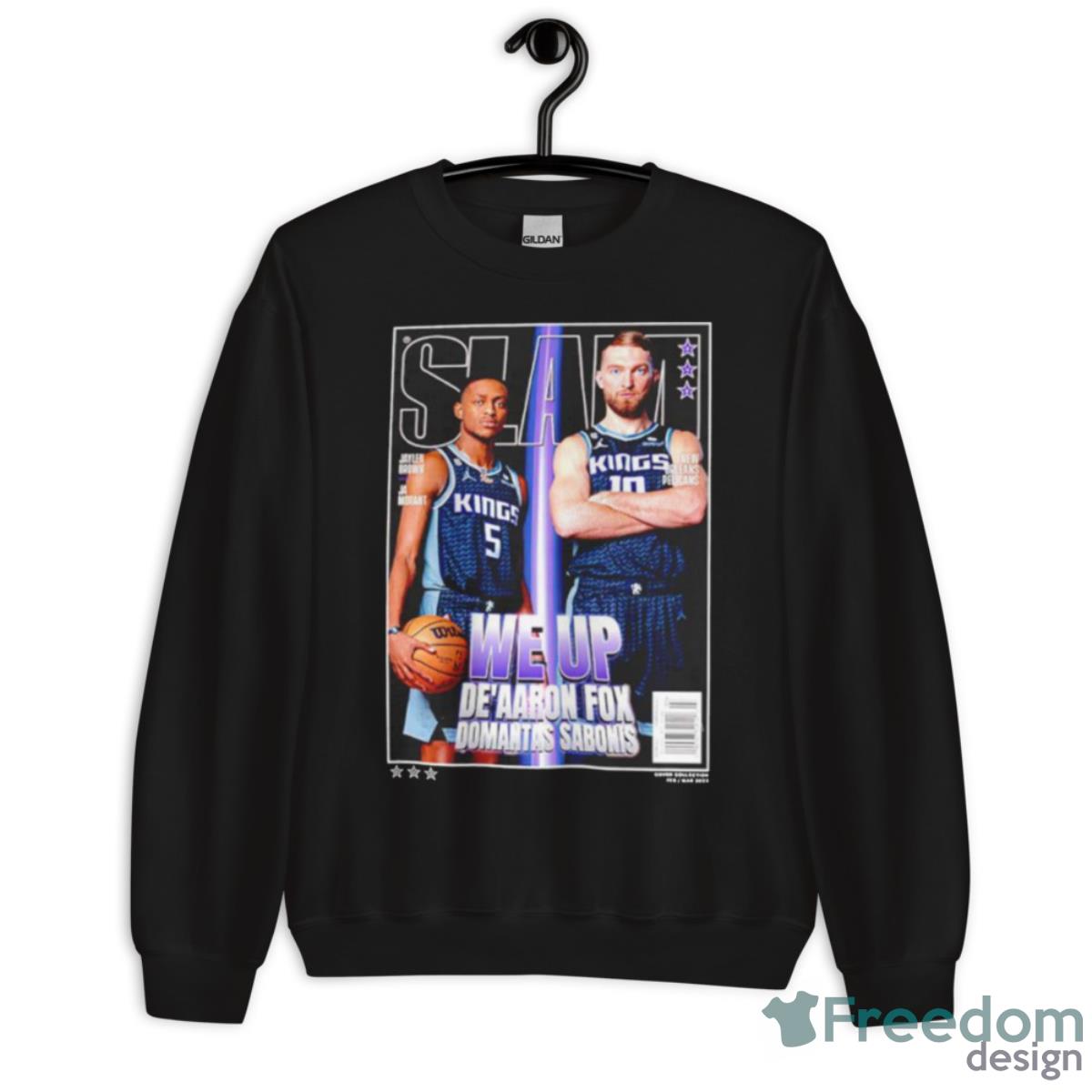 De’Aaron Fox And Domantas Sabonis Sacramento Kings ’47 Slam Super image De’Aaron Fox And Domantas Sabonis Sacramento Kings ’47 Slam Super - Unisex Crewneck Sweatshirt